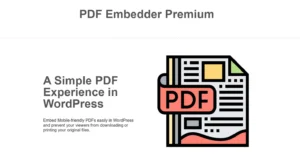 PDF Embedder Premium 5.0.2 (Nulled) Free Download